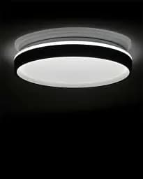 Люстра із пультом світлодіодна, стельовий світильник Goldlux 326676 Jadwiga 50 Led 1x72W 3000K-6000K 8000Lm IP44 Bk - мініатюра 2