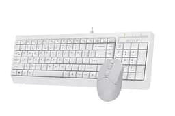 Комплект A4Tech Fstyler Sleek Multimedia Comfort F1512, White, клавіатура+миша, USB - мініатюра 3
