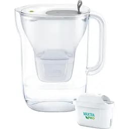 Фильтр-кувшин Brita Style Eco LED MXPro серый 2.4 л (1052809)