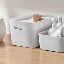 Ящик для зберігання МВМ My Home FH-11 S 257х175х160 мм білий (FH-11 S WHITE) - мініатюра 3