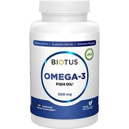Рыбий жир Biotus Omega-3 Fish Oil 180 капсул