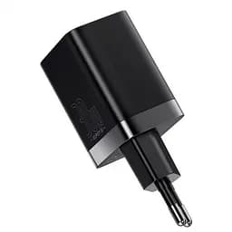 Мережевий зарядний пристрій Baseus Super Si Pro Quick Charger 1USB + 1Type-C 30W CCSUPP-E01 Black - мініатюра 6