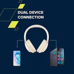 Навушники Canyon OnRiff 10 ANC Bluetooth Beige (CNS-CBTHS10BG) - мініатюра 3