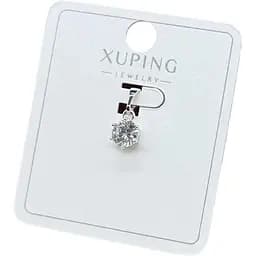Жіночий кулон Xuping з великим прозорим кристалом з медичного золота з покриттям справжнім золотом