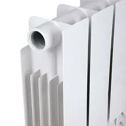 Радіатор біметалічний Thermo Alliance Bi-Ferrum 300/100 1,15 кг, Білий - мініатюра 7