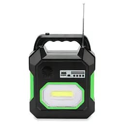 Сонячна зарядна станція GDPlus GD-15 + ліхтар + 3 лампи + Power Bank + FM + MP3 - мініатюра 2