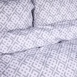 Комплект постільної білизни Ranforce Elite MIRSON Abstract Gray 160х220см (2200013164494) - мініатюра 3