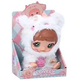 Детская мягкая игрушка-брелок Lovely Baby Bambi 6053a(White)