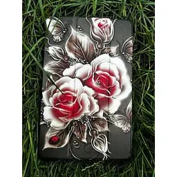Чохол-книжка BeCover Smart Case для Samsung Galaxy Tab S6 Lite -2024 10.4" P620/P625/P627 Black Rose (711286) - мініатюра 3
