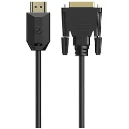 Кабель мультимедийный HDMI to DVI 3.0m 24M 4K60HZ HP (DHC-HD05-03M)