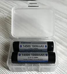 Акумулятор Keeppower 14500 1000mAh Li-Ion із захистом - мініатюра 2