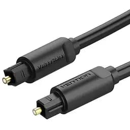 Кабель мультимедийный Optical Toslink 1.5m black Vention (BAEBG)