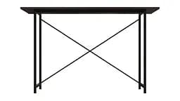 Стіл письмовий Line Лайт Ferrum-decor 750x1200x600 Чорний метал ДСП Венге Магія 16 мм (FRD-106158) - мініатюра 6