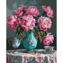 Набор для росписи по номерам Нежные цвета, 40x50 см, КНО5709