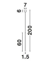 Підвіс Nova Luce Elettra 9088103 - мініатюра 8