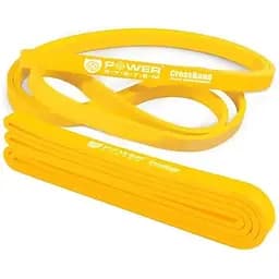 Гумка для фітнесу і кроссфіту Power System PS-4051 CrossFit Level 1 Yellow (опір 4-25 кг) (PS-4051_Yellow)