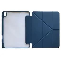 Чохол Smart Case Clear+stylus для Apple iPad Air 4 10.9/Air 5 10.9 синій