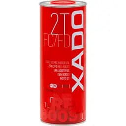 Моторна олива для мототехніки XADO 2T FC/FD Red Boost 1 л