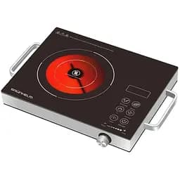 Плита одноконфоркова електрична кухонна Grunhelm GIR-811 інфрачервона 2000 Вт Чорна