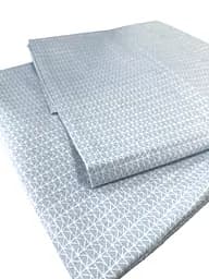 Простирадло МВМ My Home Пісня квітів 230х160 см сіре (BL-FS-09 GRAY) - мініатюра 3