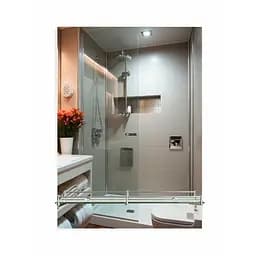 Дзеркало настінне Zerix Sansa MRZ05-500x700x105 прямокутне з полицею ZX5627