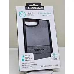 Протиударний чохол Pelican Protector MagSafe для iPhone 14 Pro (6.1") Black аналог OtterBox Symmetry - мініатюра 5