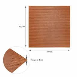 Панель 3D Bronze 700x700x4mm (D) SW-00001955
