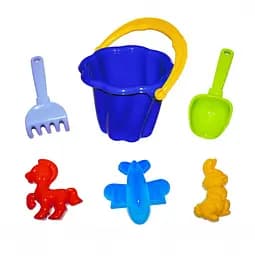 Дитячий Пісочний набір "Ромашка" №1 Colorplast 1098 Синій