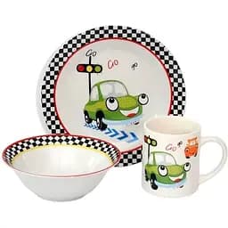 Набор детской посуды Limited Edition Funny Car 3 предмета (YF6028)