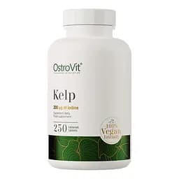 Вітаміни та мінерали OstroVit Vege Kelp, 250 таблеток