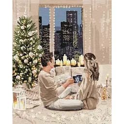 Картина по номерам Ideyka Лучший новый год KHO4771 40х50 см