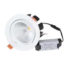 Світильник стельовий Brille LED-38/20W COB WW DL врізний (L126-025) - мініатюра 2