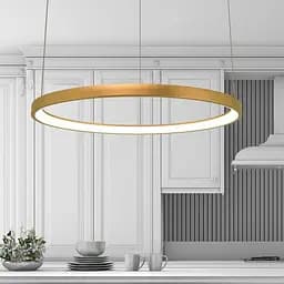 Світильник підвісний Friendlylight Santorini 98 LED 90W 3000 4000K Gold FL3021