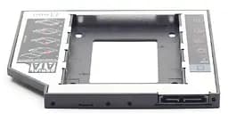 Зовнішня кишеня Gembird HDD 2,5" для ноутбука у відсік CD-ROM MF-95-02 (12.5 мм) (MF-95-02) - мініатюра 2