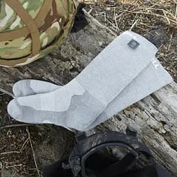 Шкарпетки DexShell Terrain Walking водонепроникні XL сірі - мініатюра 11