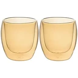 Набір кухлів з подвійними стінками LeGlass Amber 298 мл 2 шт. (605-007)