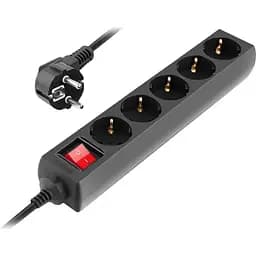 Фильтр питания REAL-EL RS-Protect M 5м Black (EL122300030)
