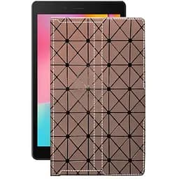 Чохол StatusCASE з екошкіри для планшету Samsung Galaxy Tab A8.0 2019 (T290) Коричневий ромб