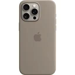 Чехол Silicone Case with MagSafe для Apple iPhone 15 Pro Max Clay AAA [93255]