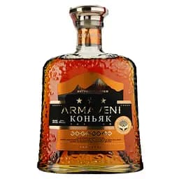 Коньяк Armaveni 3 звезды, 40%, 0,5 л