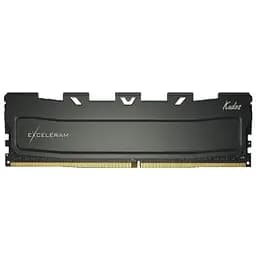 Модуль пам'яті для комп'ютера DDR4 8GB 3200 MHz Black Kudos eXceleram (EKBLACK4083222A)