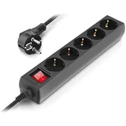 Мережевий фільтр живлення REAL-EL RS-Protect M 3m, black (EL122300028) - мініатюра 5