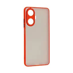 Чехол панель-накладка для Realme C55, Frosted Matte, красный, противоударный чехол с защитой всего корпуса, термополиуретан TPU + поликарбонат PC, ArmorStandart (ARM70485)