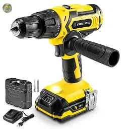 Дриль-шурупокрут акумуляторний ударний Trotec PHDS 11-20V з кейсом (DAS302795) - мініатюра 10