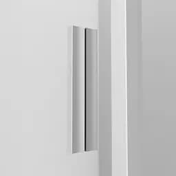 Душова кабіна Am.Pm Gem Square Pivot 90x90 см без піддону хром матовий W90UG-404-090MT, Хром матовий, прозрачний - мініатюра 5