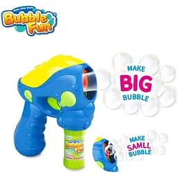 Набор для пузырей Bubble Fun Магический пистолет 2 в 1 на батарейках (DHOBB10544J)