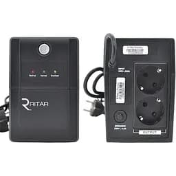 ДБЖ Ritar RTP850 (510W) Proxima-L, LED, AVR, 2st, 2xSCHUKO socket, 1x12V9Ah, plastik Case. NEW!