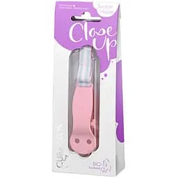 Тримач для пустушки Curaprox Baby Close up рожевий