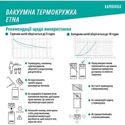 Термокухоль Kambukka Etna 300 мл чорний (11-01022) - мініатюра 7