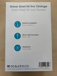 Сонячна панель Weber Protect ProV1 сумісна з відеодомофоном ProV1 - мініатюра 3